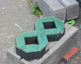 广西8字型草坪砖-湖南生态护坡砖