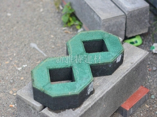 广西8字型草坪砖-湖南生态护坡砖
